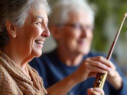 Senior citizen music classes